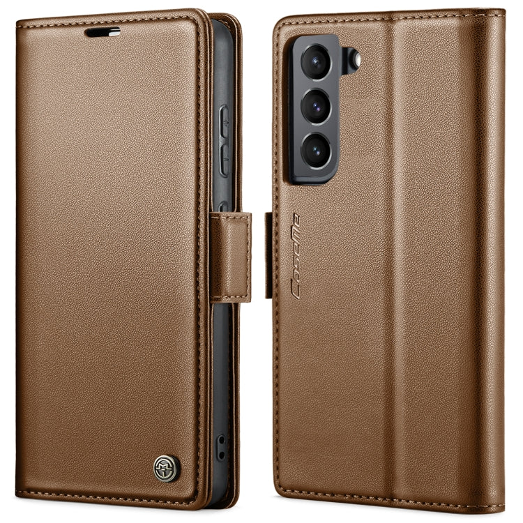 CaseMe 023 Butterfly Buckle Litchi Texture RFID Anti-theft Leather Phone Case, For Samsung Galaxy S22 5G, For Samsung Galaxy A32 5G / M32 5G, For Samsung Galaxy A52/A52s 5G, For Samsung Galaxy A22 5G, For Samsung Galaxy S21 FE 5G, For Samsung Galaxy A7...