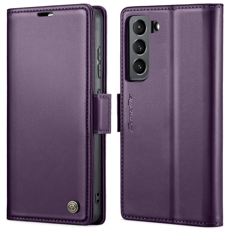 CaseMe 023 Butterfly Buckle Litchi Texture RFID Anti-theft Leather Phone Case, For Samsung Galaxy S22 5G, For Samsung Galaxy A32 5G / M32 5G, For Samsung Galaxy A52/A52s 5G, For Samsung Galaxy A22 5G, For Samsung Galaxy S21 FE 5G, For Samsung Galaxy A7...