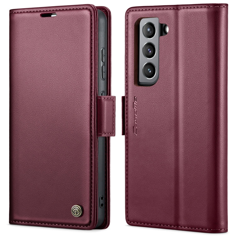 CaseMe 023 Butterfly Buckle Litchi Texture RFID Anti-theft Leather Phone Case, For Samsung Galaxy S22 5G, For Samsung Galaxy A32 5G / M32 5G, For Samsung Galaxy A52/A52s 5G, For Samsung Galaxy A22 5G, For Samsung Galaxy S21 FE 5G, For Samsung Galaxy A7...