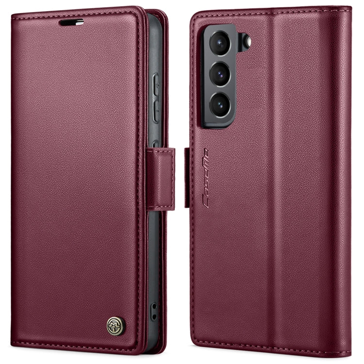 CaseMe 023 Butterfly Buckle Litchi Texture RFID Anti-theft Leather Phone Case, For Samsung Galaxy S22 5G, For Samsung Galaxy A32 5G / M32 5G, For Samsung Galaxy A52/A52s 5G, For Samsung Galaxy A22 5G, For Samsung Galaxy S21 FE 5G, For Samsung Galaxy A7...