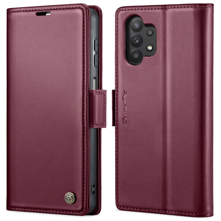 CaseMe 023 Butterfly Buckle Litchi Texture RFID Anti-theft Leather Phone Case, For Samsung Galaxy S22 5G, For Samsung Galaxy A32 5G / M32 5G, For Samsung Galaxy A52/A52s 5G, For Samsung Galaxy A22 5G, For Samsung Galaxy S21 FE 5G, For Samsung Galaxy A7...