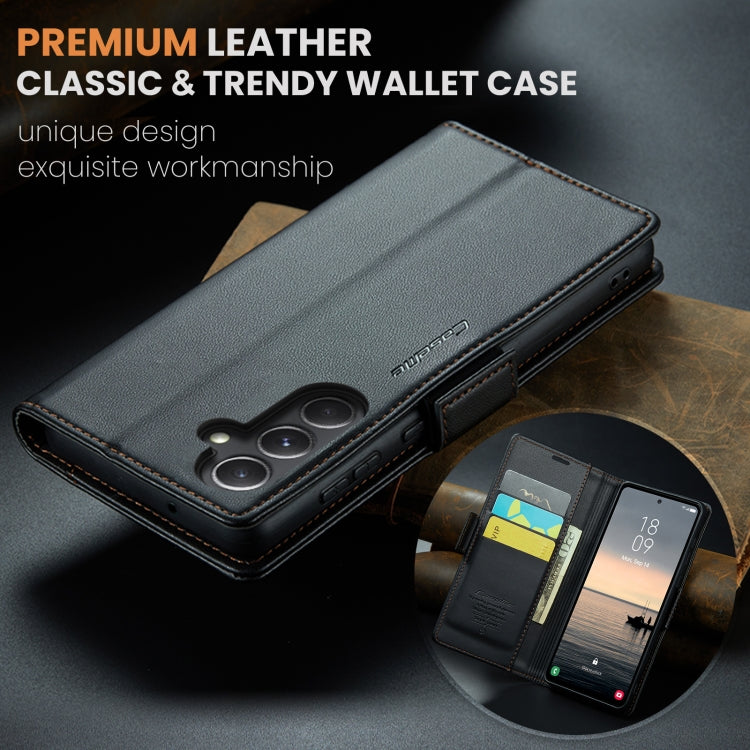 CaseMe 023 Butterfly Buckle Litchi Texture RFID Anti-theft Leather Phone Case, For Samsung Galaxy S23 FE 5G, For Samsung Galaxy A24 4G, For Samsung Galaxy A14 4G/5G, For Samsung Galaxy A34 5G, For Samsung Galaxy A54 5G, For Samsung Galaxy S23 Ultra 5G ...