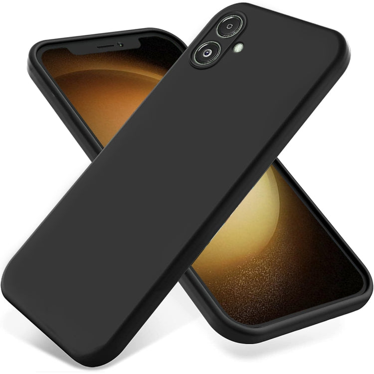 Pure Color Liquid Silicone Shockproof Phone Case, For Samsung Galaxy M54 5G / F54 5G, For Samsung Galaxy A25 5G, For Samsung Galaxy F14 5G