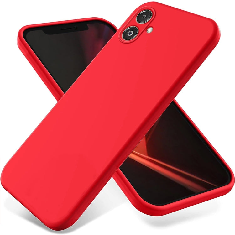 Pure Color Liquid Silicone Shockproof Phone Case, For Samsung Galaxy M54 5G / F54 5G, For Samsung Galaxy A25 5G, For Samsung Galaxy F14 5G