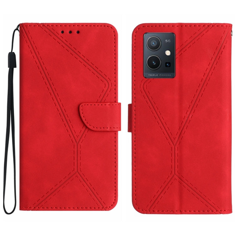 Stitching Embossed Leather Phone Case, For vivo V27E 4G Global, For vivo Y02A 4G / Y02 4G / Y11 2023, For vivo Y55S 5G 2023 / Y55 5G / T1 5G, For vivo Y75 5G Global, For vivo Y56 5G Global, For vivo Y02S Global / Y16 4G Global, For vivo Y77E 5G        ...