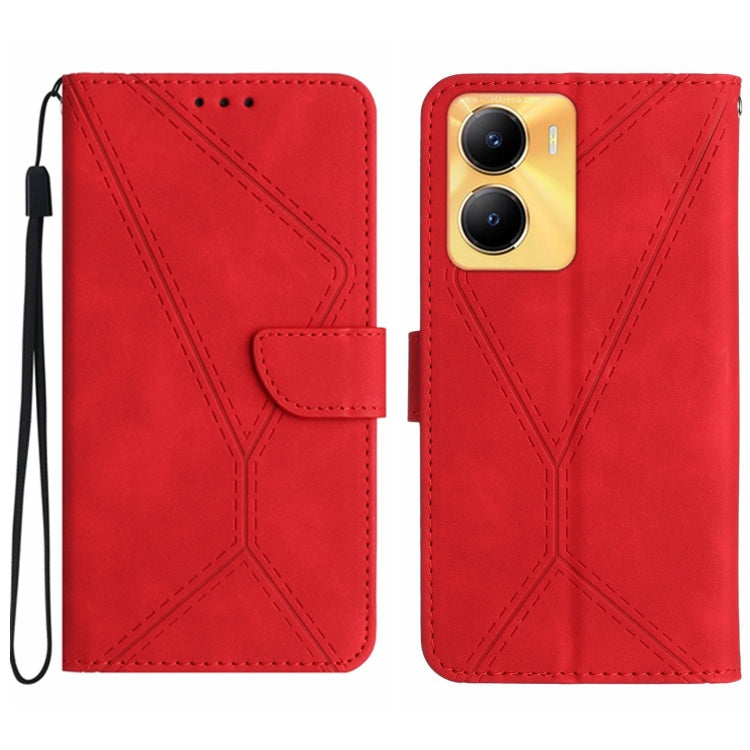 Stitching Embossed Leather Phone Case, For vivo V27E 4G Global, For vivo Y02A 4G / Y02 4G / Y11 2023, For vivo Y55S 5G 2023 / Y55 5G / T1 5G, For vivo Y75 5G Global, For vivo Y56 5G Global, For vivo Y02S Global / Y16 4G Global, For vivo Y77E 5G        ...