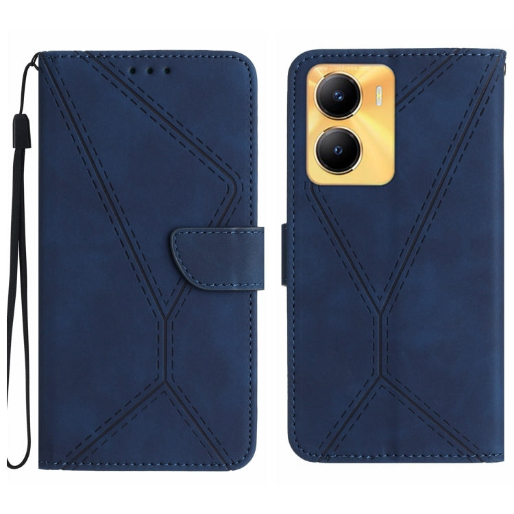 Stitching Embossed Leather Phone Case, For vivo V27E 4G Global, For vivo Y02A 4G / Y02 4G / Y11 2023, For vivo Y55S 5G 2023 / Y55 5G / T1 5G, For vivo Y75 5G Global, For vivo Y56 5G Global, For vivo Y02S Global / Y16 4G Global, For vivo Y77E 5G        ...