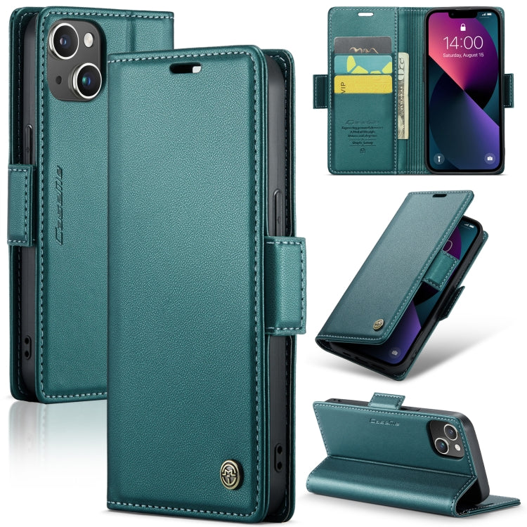 CaseMe 023 Butterfly Buckle Litchi Texture RFID Anti-theft Leather Phone Case, For iPhone 15 Pro Max, For iPhone 14, For iPhone 15 Pro, For iPhone 14 Plus, For iPhone 15 Plus, For iPhone 14 Pro, For iPhone 15, For iPhone 14 Pro Max