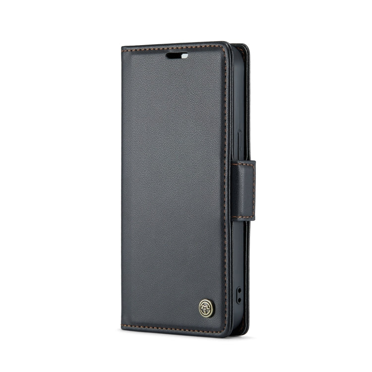 CaseMe 023 Butterfly Buckle Litchi Texture RFID Anti-theft Leather Phone Case, For iPhone 13, For iPhone 13 mini, For iPhone 13 Pro, For iPhone 13 Pro Max, For iPhone 12 / 12 Pro, For iPhone 12 Pro Max, For iPhone 12 mini, For iPhone 11