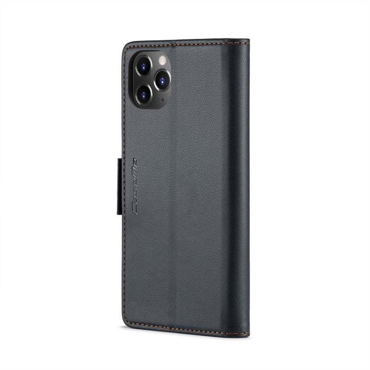 CaseMe 023 Butterfly Buckle Litchi Texture RFID Anti-theft Leather Phone Case, For iPhone 11 Pro, For iPhone 11 Pro Max, For iPhone XS Max, For iPhone XS, For iPhone XR, For iPhone SE 2022/SE 2020/6/7/8, For iPhone 6 Plus/7 Plus/8 Plus
