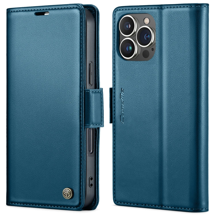 CaseMe 023 Butterfly Buckle Litchi Texture RFID Anti-theft Leather Phone Case, For iPhone 15 Pro Max, For iPhone 14, For iPhone 15 Pro, For iPhone 14 Plus, For iPhone 15 Plus, For iPhone 14 Pro, For iPhone 15, For iPhone 14 Pro Max