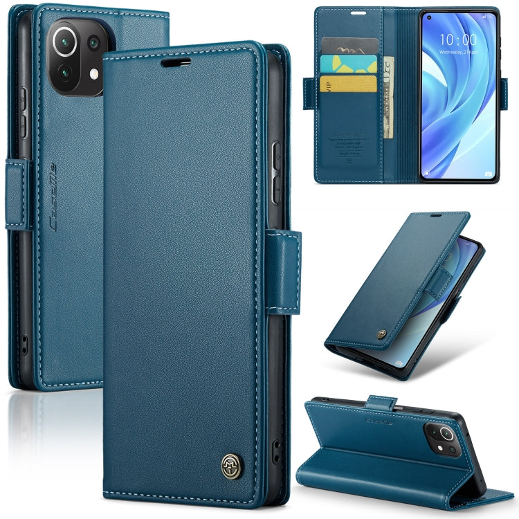 CaseMe 023 Butterfly Buckle Litchi Texture RFID Anti-theft Leather Phone Case, For Xiaomi Redmi Note 11 Pro 5G Global, For Xiaomi Redmi Note 11 4G Global, For Xiaomi 11T / 11T Pro, For Xiaomi Mi 11 Lite, For Xiaomi Mi 10T 5G／10T Pro 5G                 ...