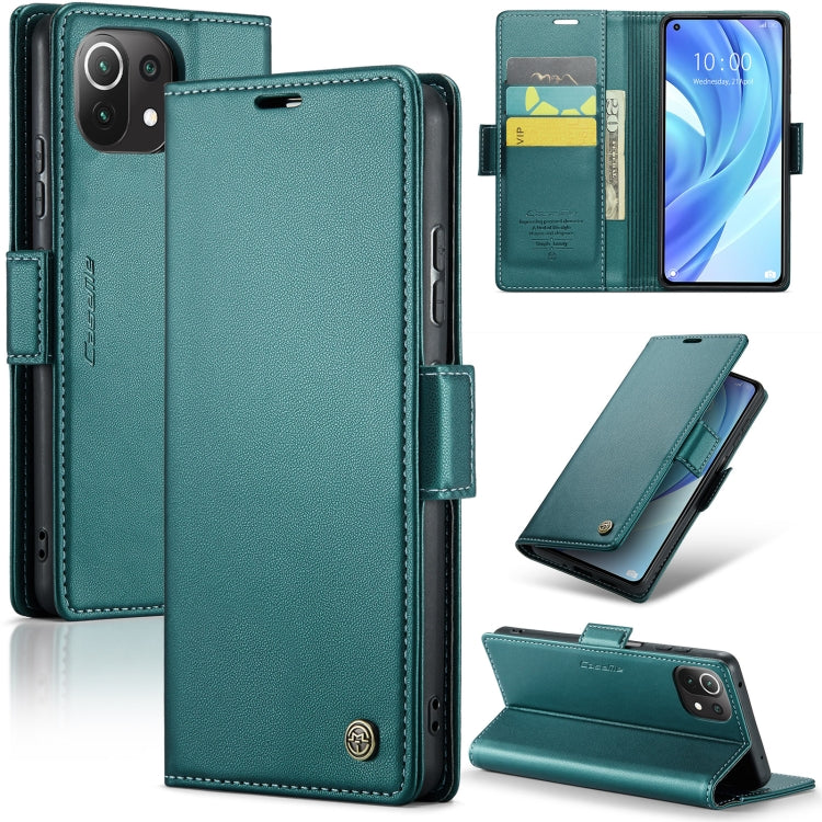 CaseMe 023 Butterfly Buckle Litchi Texture RFID Anti-theft Leather Phone Case, For Xiaomi Redmi Note 11 Pro 5G Global, For Xiaomi Redmi Note 11 4G Global, For Xiaomi 11T / 11T Pro, For Xiaomi Mi 11 Lite, For Xiaomi Mi 10T 5G／10T Pro 5G                 ...