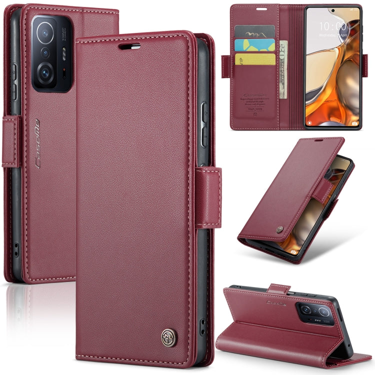CaseMe 023 Butterfly Buckle Litchi Texture RFID Anti-theft Leather Phone Case, For Xiaomi Redmi Note 11 Pro 5G Global, For Xiaomi Redmi Note 11 4G Global, For Xiaomi 11T / 11T Pro, For Xiaomi Mi 11 Lite, For Xiaomi Redmi Note 10 4G/Note 10S            ...