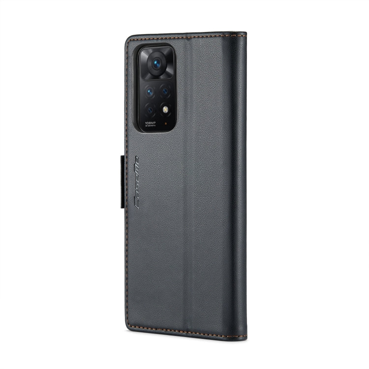 CaseMe 023 Butterfly Buckle Litchi Texture RFID Anti-theft Leather Phone Case, For Xiaomi Redmi Note 11 Pro 5G Global, For Xiaomi Redmi Note 11 4G Global, For Xiaomi 11T / 11T Pro, For Xiaomi Mi 11 Lite, For Xiaomi Redmi Note 10 4G/Note 10S            ...