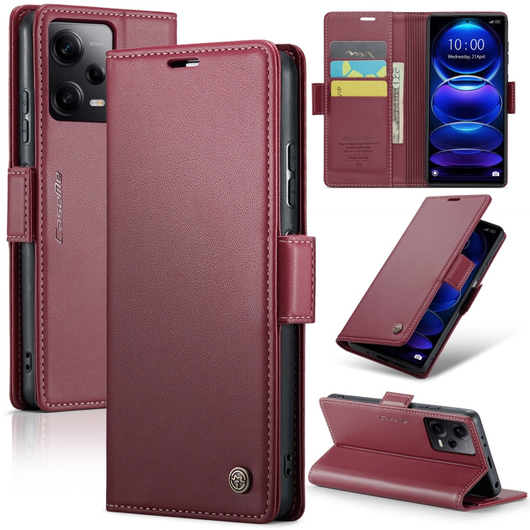 CaseMe 023 Butterfly Buckle Litchi Texture RFID Anti-theft Leather Phone Case, For Xiaomi Poco X5 Pro 5G, For Xiaomi Poco X5 5G, For Xiaomi Redmi 11A/12C, For Xiaomi 13 Lite, For Xiaomi 13 Pro, For Xiaomi 13, For Xiaomi 12T /12T Pro/Redmi K50 Ultra    ...