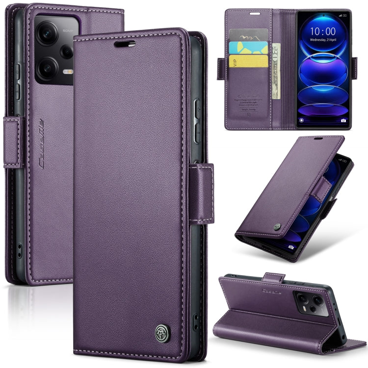 CaseMe 023 Butterfly Buckle Litchi Texture RFID Anti-theft Leather Phone Case, For Xiaomi Poco X5 Pro 5G, For Xiaomi Poco X5 5G, For Xiaomi Redmi 11A/12C, For Xiaomi 13 Lite, For Xiaomi 13 Pro, For Xiaomi 13, For Xiaomi 12T /12T Pro/Redmi K50 Ultra    ...