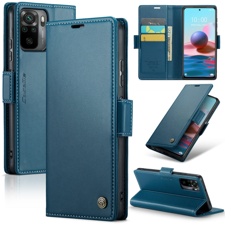 CaseMe 023 Butterfly Buckle Litchi Texture RFID Anti-theft Leather Phone Case, For Xiaomi Redmi Note 11 Pro 5G Global, For Xiaomi Redmi Note 11 4G Global, For Xiaomi 11T / 11T Pro, For Xiaomi Mi 11 Lite, For Xiaomi Redmi Note 10 4G/Note 10S            ...