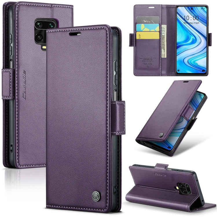 CaseMe 023 Butterfly Buckle Litchi Texture RFID Anti-theft Leather Phone Case, For Xiaomi Redmi Note 11 Pro 5G Global, For Xiaomi Redmi Note 11 4G Global, For Xiaomi 11T / 11T Pro, For Xiaomi Mi 11 Lite, For Xiaomi Mi 10T 5G／10T Pro 5G                 ...