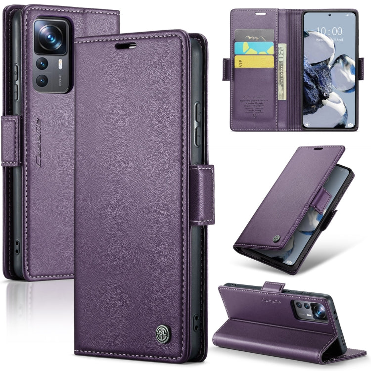 CaseMe 023 Butterfly Buckle Litchi Texture RFID Anti-theft Leather Phone Case, For Xiaomi Poco X5 Pro 5G, For Xiaomi Poco X5 5G, For Xiaomi Redmi 11A/12C, For Xiaomi 13 Lite, For Xiaomi 13 Pro, For Xiaomi 13, For Xiaomi 12T /12T Pro/Redmi K50 Ultra    ...