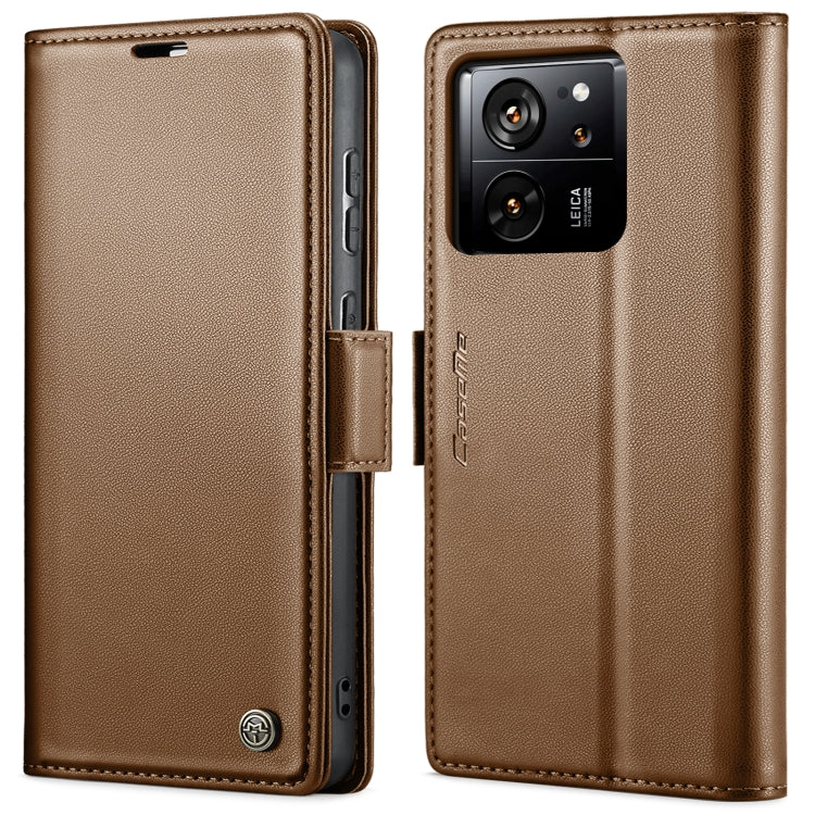 CaseMe 023 Butterfly Buckle Litchi Texture RFID Anti-theft Leather Phone Case, For Xiaomi Redmi Note 13 5G, For Xiaomi Redmi Note 13 Pro+ 5G, For Xiaomi Redmi Note 13 Pro 5G, For Xiaomi Redmi 12 4G／12 5G／Note 12R／POCO M6 Pro 5G, For Xiaomi 13T/13T Pro ...