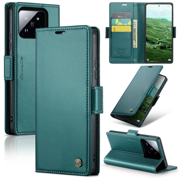 CaseMe 023 Butterfly Buckle Litchi Texture RFID Anti-theft Leather Phone Case, For Xiaomi Redmi Note 13 Pro 4G, For Xiaomi Redmi Note 13 4G, For Xiaomi Redmi 13C 4G / 13C 5G, For Xiaomi Poco C65 4G, For Xiaomi Poco X6 Pro 5G/Redmi K70E 5G              ...