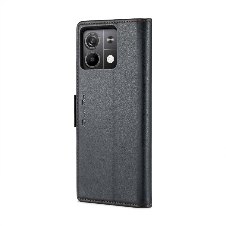 CaseMe 023 Butterfly Buckle Litchi Texture RFID Anti-theft Leather Phone Case, For Xiaomi Redmi Note 13 5G, For Xiaomi Redmi Note 13 Pro+ 5G, For Xiaomi Redmi Note 13 Pro 5G, For Xiaomi Redmi 12 4G／12 5G／Note 12R／POCO M6 Pro 5G, For Xiaomi 13T/13T Pro ...