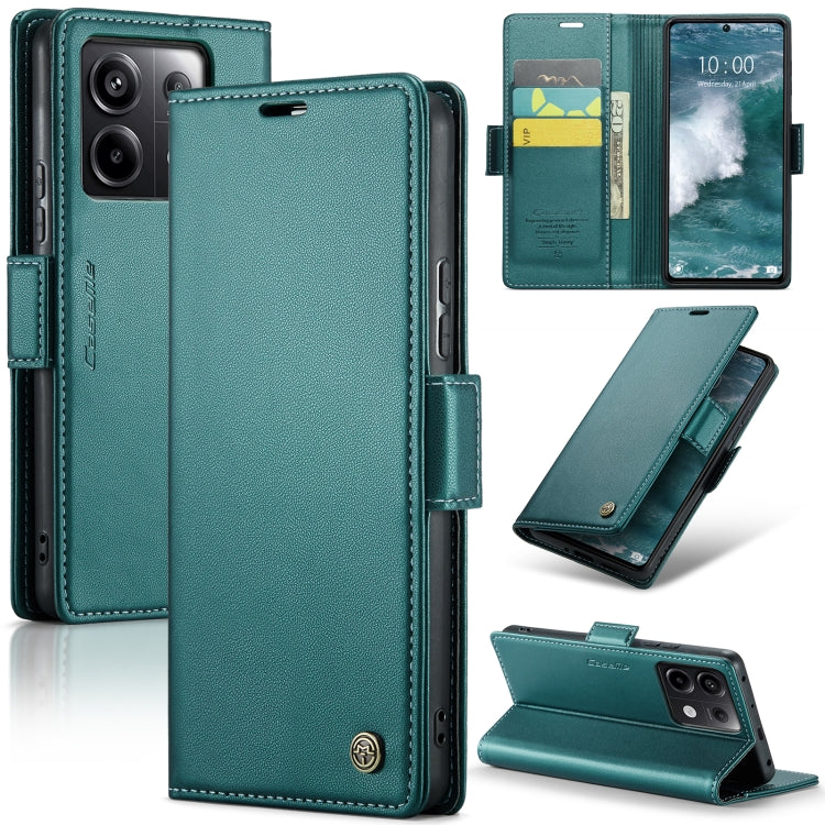 CaseMe 023 Butterfly Buckle Litchi Texture RFID Anti-theft Leather Phone Case, For Xiaomi Redmi Note 13 5G, For Xiaomi Redmi Note 13 Pro+ 5G, For Xiaomi Redmi Note 13 Pro 5G, For Xiaomi Redmi 12 4G／12 5G／Note 12R／POCO M6 Pro 5G, For Xiaomi 13T/13T Pro ...
