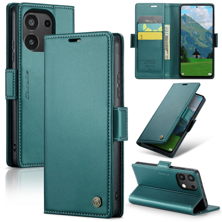 CaseMe 023 Butterfly Buckle Litchi Texture RFID Anti-theft Leather Phone Case, For Xiaomi Redmi Note 13 Pro 4G, For Xiaomi Redmi Note 13 4G, For Xiaomi Redmi 13C 4G / 13C 5G, For Xiaomi Poco C65 4G, For Xiaomi Poco X6 Pro 5G/Redmi K70E 5G              ...