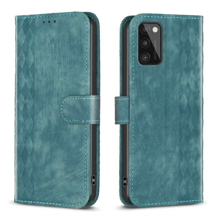 Plaid Embossed Leather Phone Case, For Samsung Galaxy A24 4G, For Samsung Galaxy A31, For Samsung Galaxy A32 4G, For Samsung Galaxy A32 5G, For Samsung Galaxy A33, For Samsung Galaxy A34, For Samsung Galaxy A41, For Samsung Galaxy A42 5G               ...