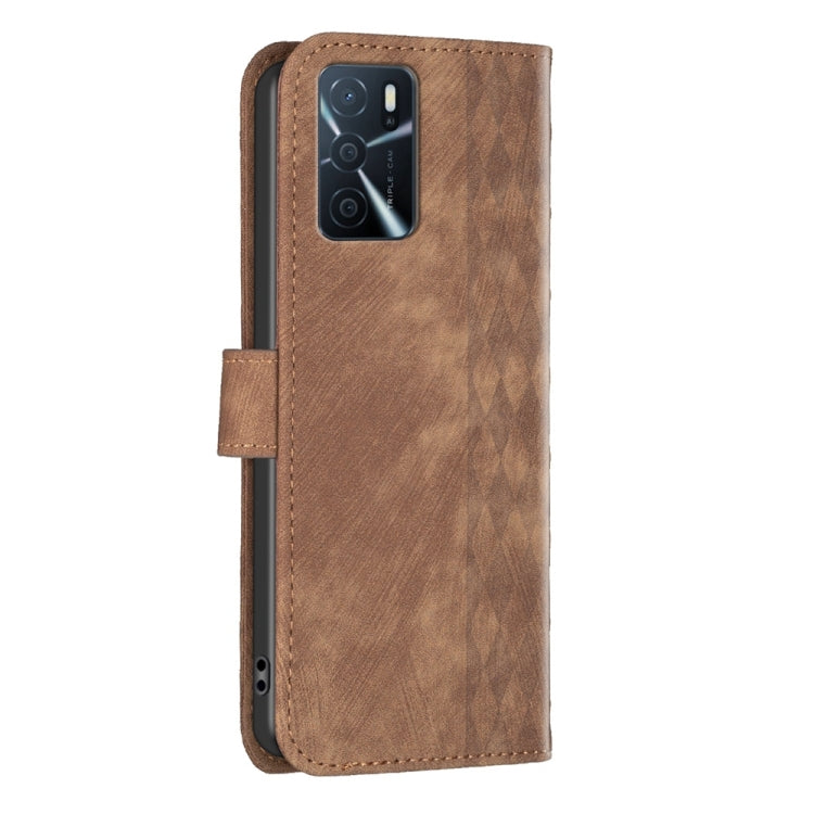 Plaid Embossed Leather Phone Case, For OPPO A16 / A16s / A54s / A55, For OPPO A74 4G / F19 4G, For OPPO A74 5G / A93 5G / A54 5G, For OPPO A94 4G / Reno5 F / F19 Pro, For OPPO A94 5G / F19 Pro+ 5G, For OPPO A96 5G / Reno7 Z, For OPPO Find X6           ...