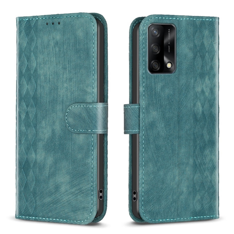 Plaid Embossed Leather Phone Case, For OPPO A16 / A16s / A54s / A55, For OPPO A74 4G / F19 4G, For OPPO A74 5G / A93 5G / A54 5G, For OPPO A94 4G / Reno5 F / F19 Pro, For OPPO A94 5G / F19 Pro+ 5G, For OPPO A96 5G / Reno7 Z, For OPPO Find X6           ...