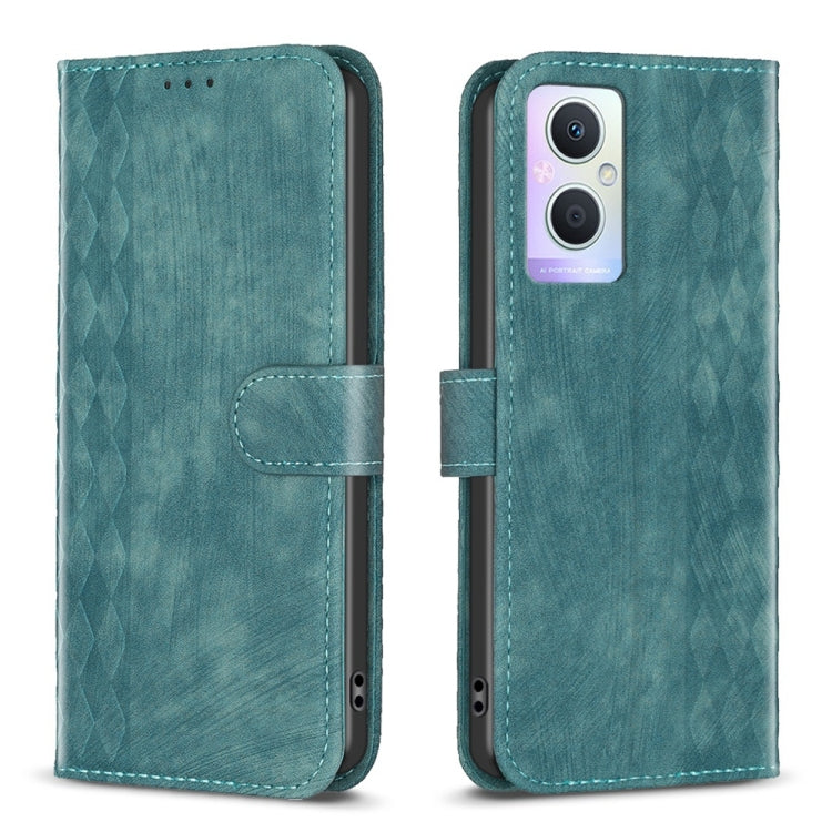 Plaid Embossed Leather Phone Case, For OPPO A16 / A16s / A54s / A55, For OPPO A74 4G / F19 4G, For OPPO A74 5G / A93 5G / A54 5G, For OPPO A94 4G / Reno5 F / F19 Pro, For OPPO A94 5G / F19 Pro+ 5G, For OPPO A96 5G / Reno7 Z, For OPPO Find X6           ...