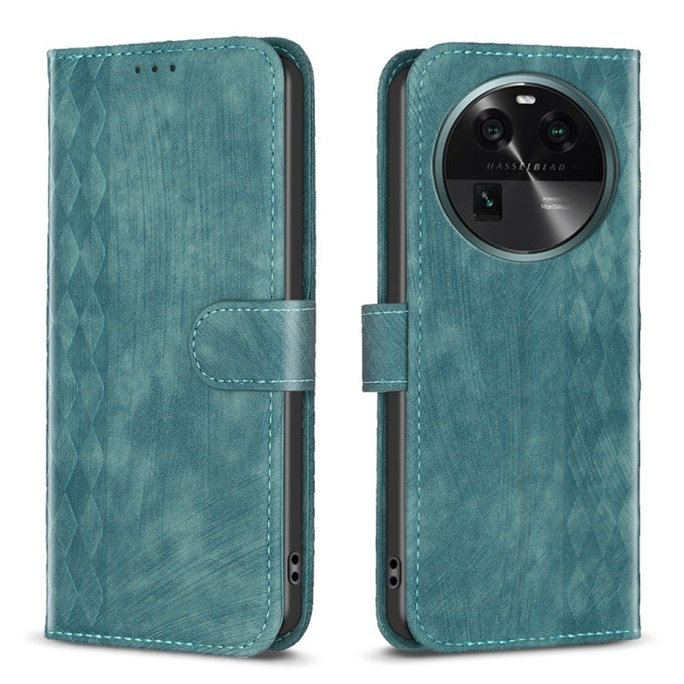 Plaid Embossed Leather Phone Case, For OPPO A16 / A16s / A54s / A55, For OPPO A74 4G / F19 4G, For OPPO A74 5G / A93 5G / A54 5G, For OPPO A94 4G / Reno5 F / F19 Pro, For OPPO A94 5G / F19 Pro+ 5G, For OPPO A96 5G / Reno7 Z, For OPPO Find X6           ...