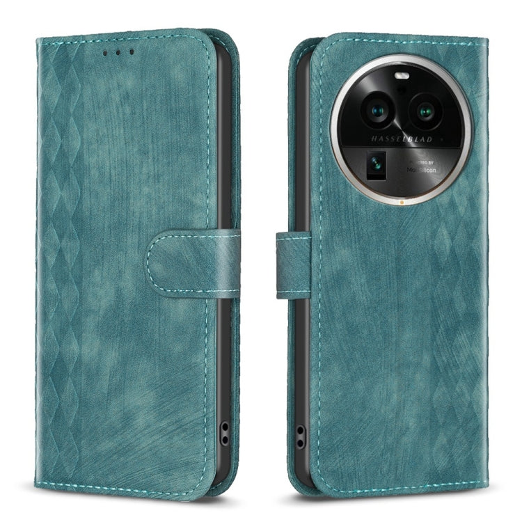 Plaid Embossed Leather Phone Case, For OPPO A16 / A16s / A54s / A55, For OPPO A74 4G / F19 4G, For OPPO A74 5G / A93 5G / A54 5G, For OPPO A94 4G / Reno5 F / F19 Pro, For OPPO A94 5G / F19 Pro+ 5G, For OPPO A96 5G / Reno7 Z, For OPPO Find X6           ...