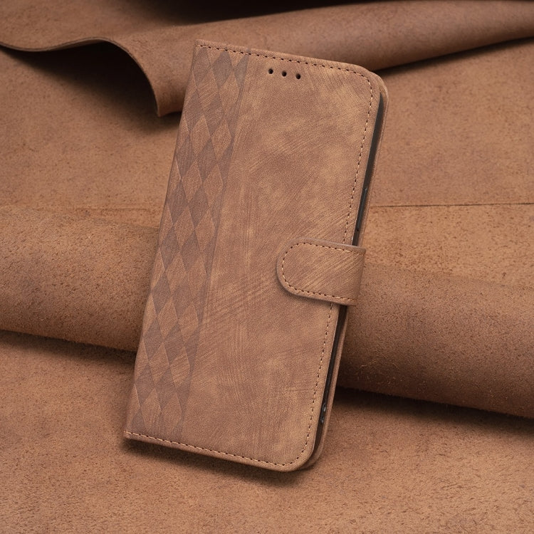 Plaid Embossed Leather Phone Case, For Nokia C12, For Nokia G42/G310, For Nokia C22, For Nokia C32, For Nokia G21 / G11, For Nokia G22