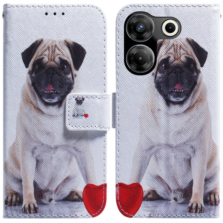 Coloured Drawing Flip Leather Phone Case, For Tecno Pova 5 Pro, For Tecno Pova Neo 3, For Tecno Camon 20 Premier 5G, For Tecno Camon 20 Pro 5G