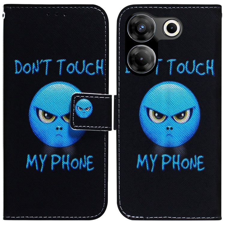 Coloured Drawing Flip Leather Phone Case, For Tecno Pova 5 Pro, For Tecno Pova Neo 3, For Tecno Camon 20 Premier 5G, For Tecno Camon 20 Pro 5G