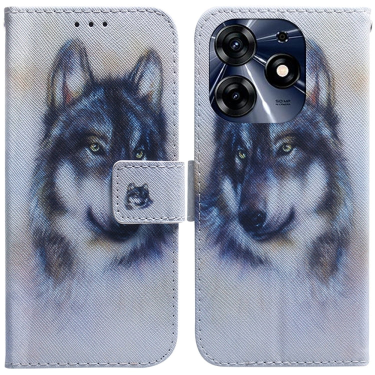 Coloured Drawing Flip Leather Phone Case, For Tecno Camon 20 Pro 4G / 20, For Tecno Spark 10 5G, For Tecno Spark 10 / Spark 10C, For Tecno Spark 10 Pro