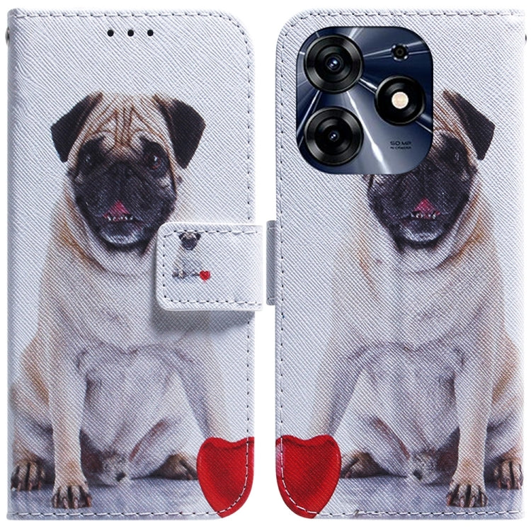 Coloured Drawing Flip Leather Phone Case, For Tecno Camon 20 Pro 4G / 20, For Tecno Spark 10 5G, For Tecno Spark 10 / Spark 10C, For Tecno Spark 10 Pro