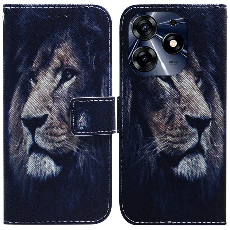 Coloured Drawing Flip Leather Phone Case, For Tecno Camon 20 Pro 4G / 20, For Tecno Spark 10 5G, For Tecno Spark 10 / Spark 10C, For Tecno Spark 10 Pro