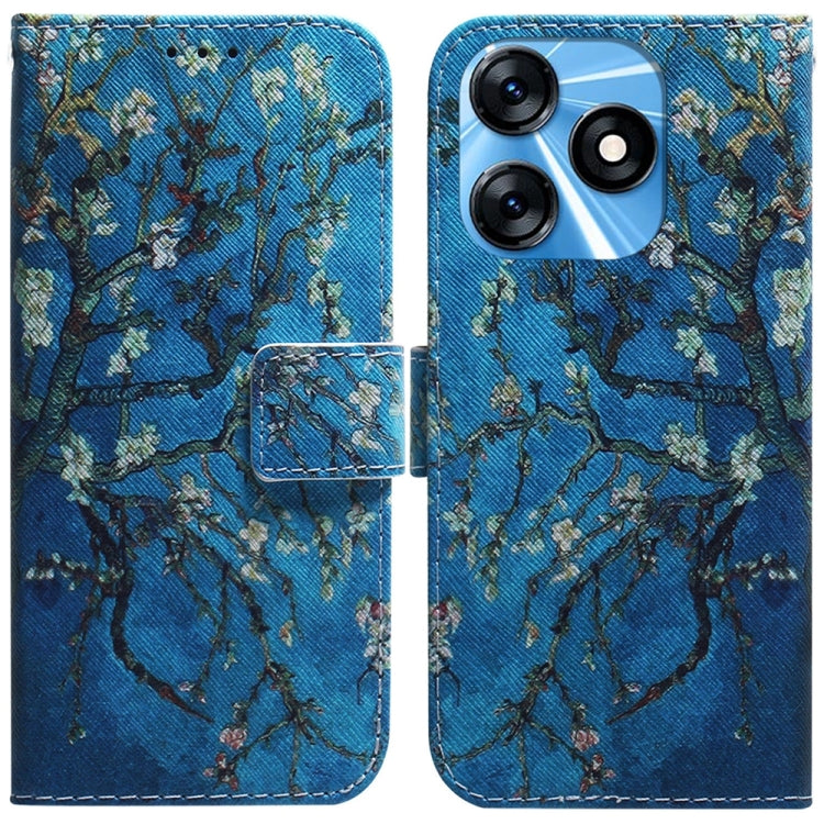 Coloured Drawing Flip Leather Phone Case, For Tecno Camon 20 Pro 4G / 20, For Tecno Spark 10 5G, For Tecno Spark 10 / Spark 10C, For Tecno Spark 10 Pro