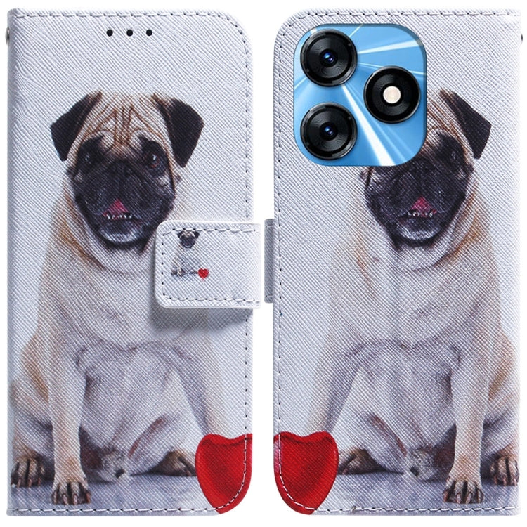 Coloured Drawing Flip Leather Phone Case, For Tecno Camon 20 Pro 4G / 20, For Tecno Spark 10 5G, For Tecno Spark 10 / Spark 10C, For Tecno Spark 10 Pro