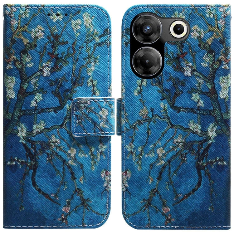 Coloured Drawing Flip Leather Phone Case, For Tecno Camon 20 Pro 4G / 20, For Tecno Spark 10 5G, For Tecno Spark 10 / Spark 10C, For Tecno Spark 10 Pro