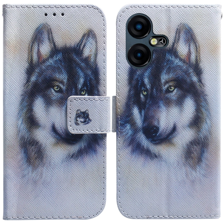 Coloured Drawing Flip Leather Phone Case, For Tecno Pova 5 Pro, For Tecno Pova Neo 3, For Tecno Camon 20 Premier 5G, For Tecno Camon 20 Pro 5G