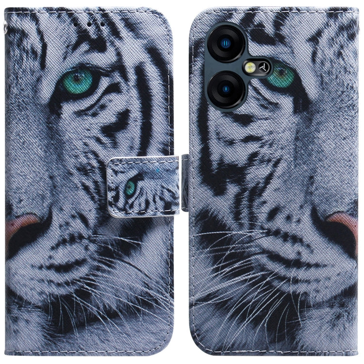 Coloured Drawing Flip Leather Phone Case, For Tecno Pova 5 Pro, For Tecno Pova Neo 3, For Tecno Camon 20 Premier 5G, For Tecno Camon 20 Pro 5G