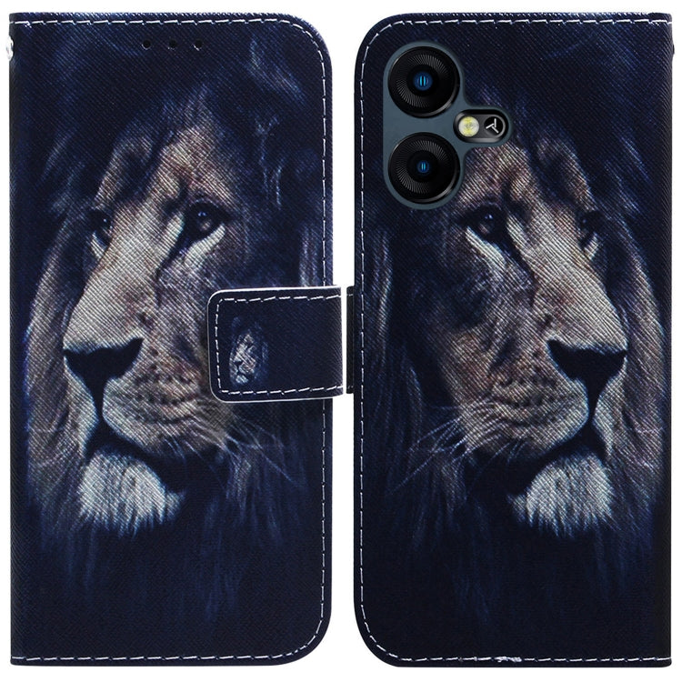 Coloured Drawing Flip Leather Phone Case, For Tecno Pova 5 Pro, For Tecno Pova Neo 3, For Tecno Camon 20 Premier 5G, For Tecno Camon 20 Pro 5G