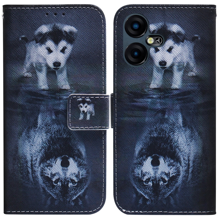 Coloured Drawing Flip Leather Phone Case, For Tecno Pova 5 Pro, For Tecno Pova Neo 3, For Tecno Camon 20 Premier 5G, For Tecno Camon 20 Pro 5G