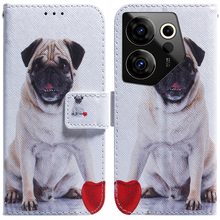 Coloured Drawing Flip Leather Phone Case, For Tecno Pova 5 Pro, For Tecno Pova Neo 3, For Tecno Camon 20 Premier 5G, For Tecno Camon 20 Pro 5G