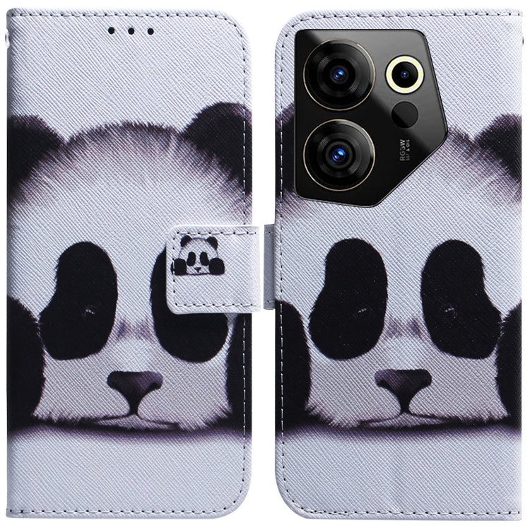 Coloured Drawing Flip Leather Phone Case, For Tecno Pova 5 Pro, For Tecno Pova Neo 3, For Tecno Camon 20 Premier 5G, For Tecno Camon 20 Pro 5G